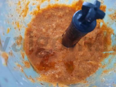 Smuzi su daiginta kviečių ir persimonų Žingsnis 4