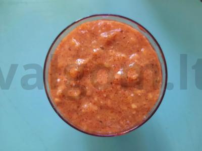 Smuzi su daiginta kviečių ir persimonų Žingsnis 5