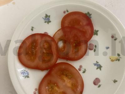 Sumuštinis su kiaušiniu ir pomidoru Žingsnis 2