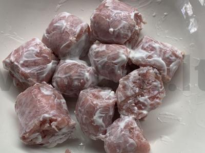 Kumpio šašlykai su pomidorais ir sūriu Žingsnis 2