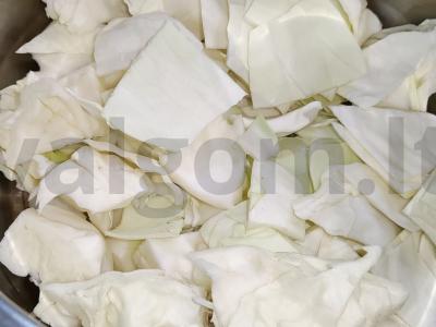 Marinuota kopūstai su morkomis ir česnaku Žingsnis 5