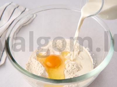 Makinių ritinėliai arbatai Žingsnis 2