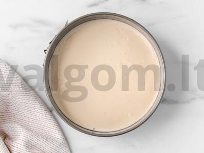 Šokoladinis varškės pyragas Žingsnis 5