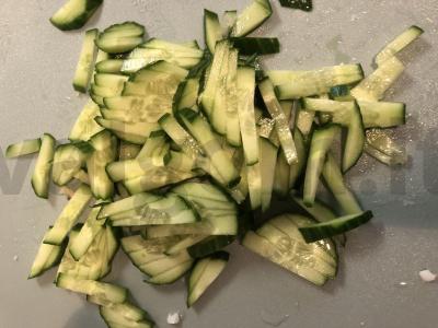 Salotas „Žalia vėžlys“ Žingsnis 2