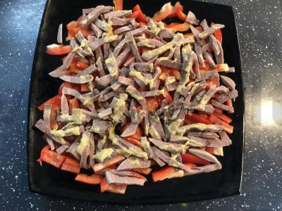 Salotas „Žalia vėžlys“ Žingsnis 5