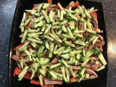 Salotas „Žalia vėžlys“ Žingsnis 6