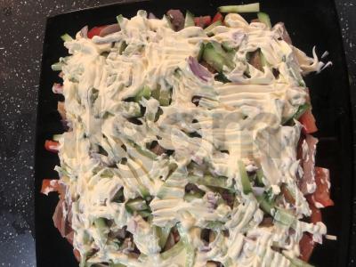 Salotas „Žalia vėžlys“ Žingsnis 7