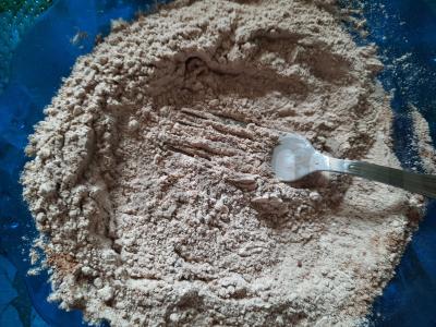 Šokoladiniai-bananiniai blynai su avižų pienu Žingsnis 1