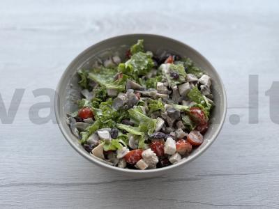 Baltymų salotas su vištienos krūtinėle ir pupelėmis Žingsnis 7