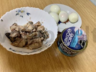 PP salotas pusryčiams Žingsnis 2