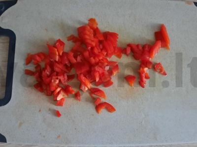 Sriuba su kalakutiena, perliniu miežiu ir daržovėmis Žingsnis 3