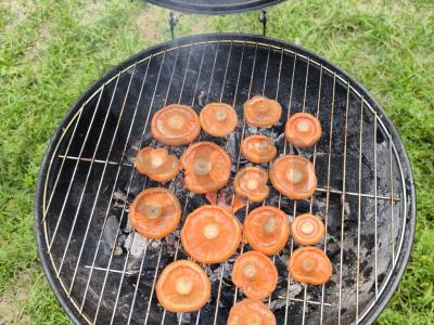 Voveraitės, kepamos ant grotelių Žingsnis 3