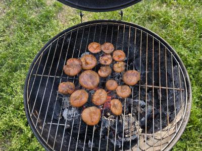 Voveraitės, kepamos ant grotelių Žingsnis 4