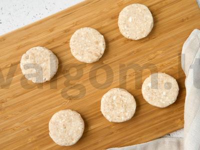 Varškėčiai su grikių miltais Žingsnis 3