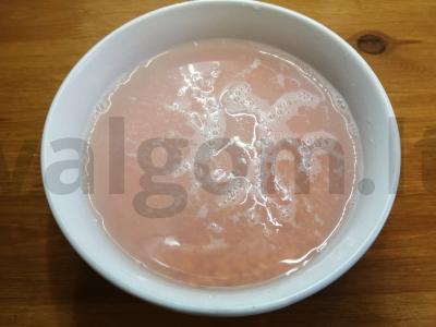 Raudona lęša su vištienos filė firminiu padažu Žingsnis 6