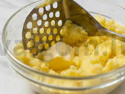 Sluoksniuota bulvė su faršu Žingsnis 2