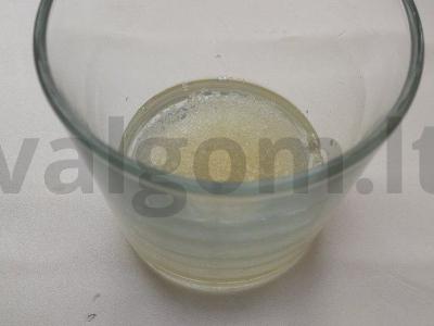 Panna cotta su šokoladu Žingsnis 1