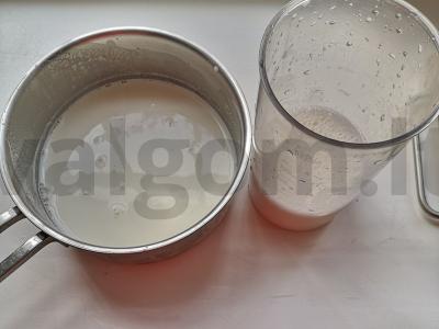 Panna cotta su šokoladu Žingsnis 4