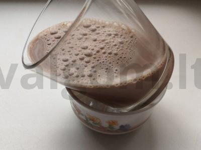 Panna cotta su šokoladu Žingsnis 7