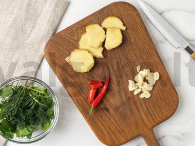 Marinuoti šitake grybai Žingsnis 3