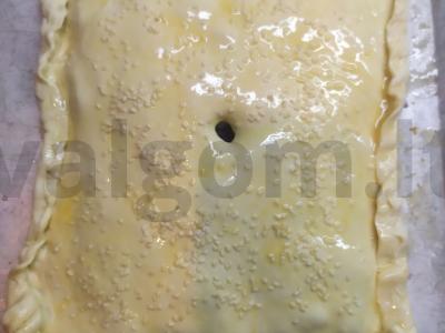 Pyragas „Violetinė vakarienė“ su raudonąja kopūstų Žingsnis 7