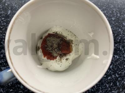 Sūrio ir pomidorų padažo kotletai orkaitėje Žingsnis 6