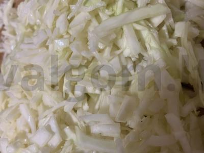 Vištienos krūtinėlė su daržovėmis ir žirniais Žingsnis 5