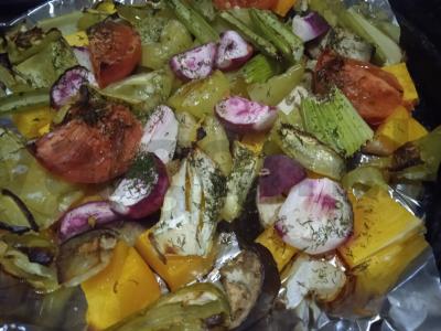 Kepti rudens daržovės su kurt sūriu Žingsnis 8