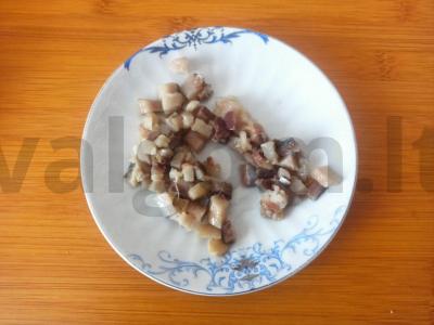 Salotas „Cukinijų kalva“ Žingsnis 5