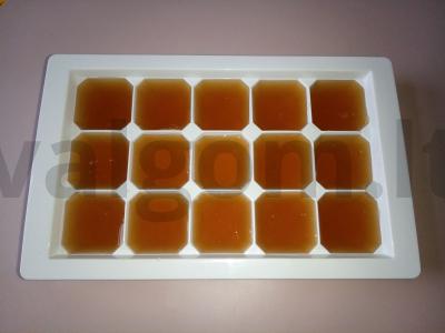 Obuolių sulčių želė marmeladas su cinamonu Žingsnis 3