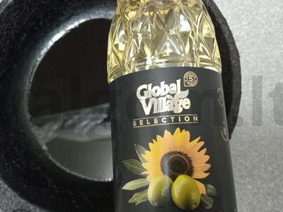 Keptas baklažanas su graikiniais riešutais, kalendra ir granato sėklomis Žingsnis 2