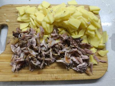 Žirnių sriuba su rūkyta mėsa Žingsnis 5