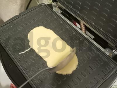 Kreminiai vafliniai vamzdeliai Žingsnis 3