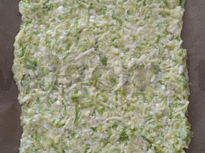 Cukinijų ritinys su raudona žuvimi Žingsnis 2