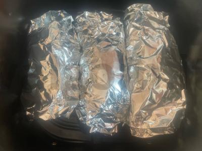 PP ritinėliai iš vištienos krūtinėlės Žingsnis 5