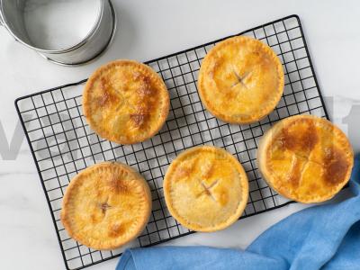 Pyragas su troškinta jautiena ir alumi Žingsnis 11