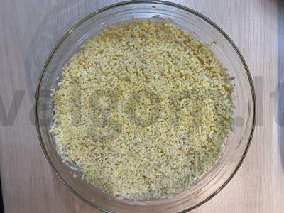 Sluoksniuotas salotas su skumbrija Žingsnis 6