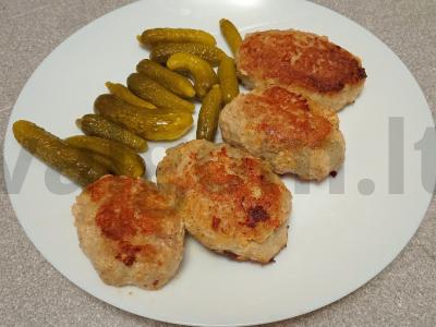 Kalakutienos kotletai pagrindine nuotrauka