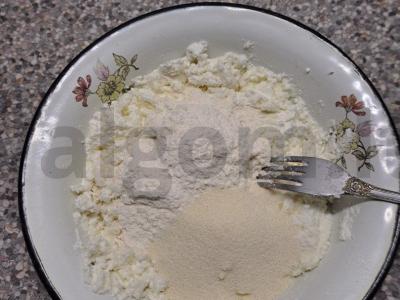 Sūrio blynai su cinamonu Žingsnis 4