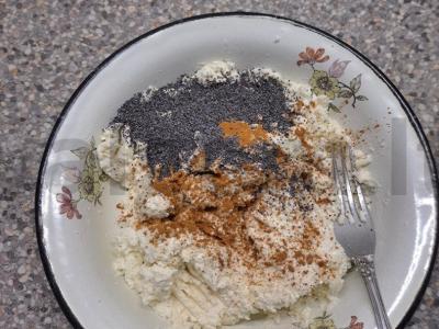 Sūrio blynai su cinamonu Žingsnis 5