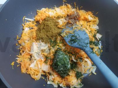 Įdaryti pipirai su grietine Žingsnis 2