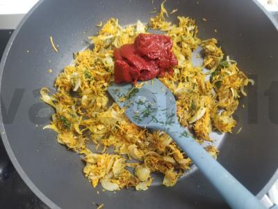 Įdaryti pipirai su grietine Žingsnis 3