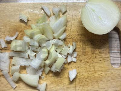 Vištienos skrandžiai, troškinti grietinėje Žingsnis 2