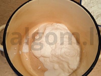 Blynai su faršu arba tingūs belyašai Žingsnis 5