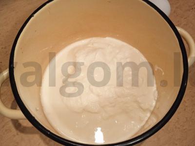 Blynai su faršu arba tingūs belyašai Žingsnis 6