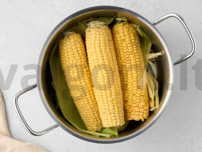 Kaip virti kukurūzus burbuolėse puode Žingsnis 1