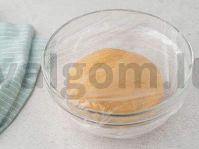 Žemės riešutų sviesto sausainiai Žingsnis 5