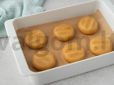 Žemės riešutų sviesto sausainiai Žingsnis 6