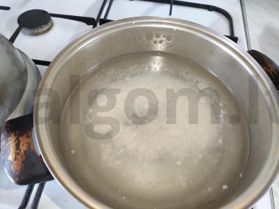 Vasaros pomidorų sriuba Žingsnis 1