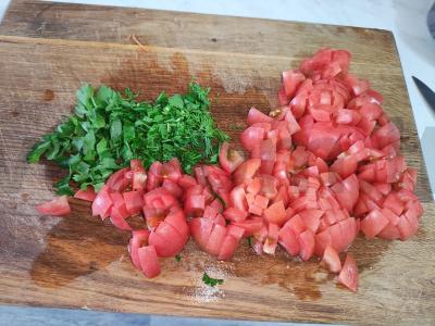 Vasaros pomidorų sriuba Žingsnis 4